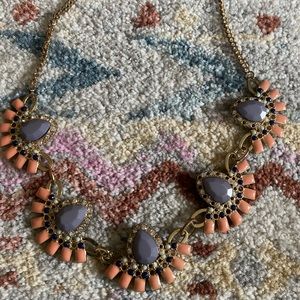 Art Deco costume necklace